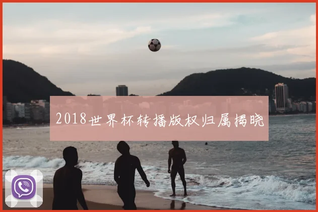 2018世界杯转播版权归属揭晓