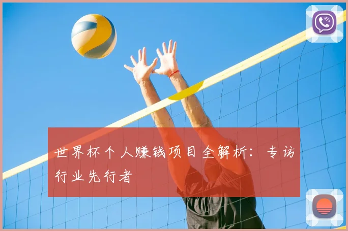 世界杯个人赚钱项目全解析：专访行业先行者