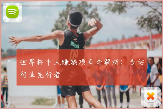 世界杯个人赚钱项目全解析:专访行业先行者
